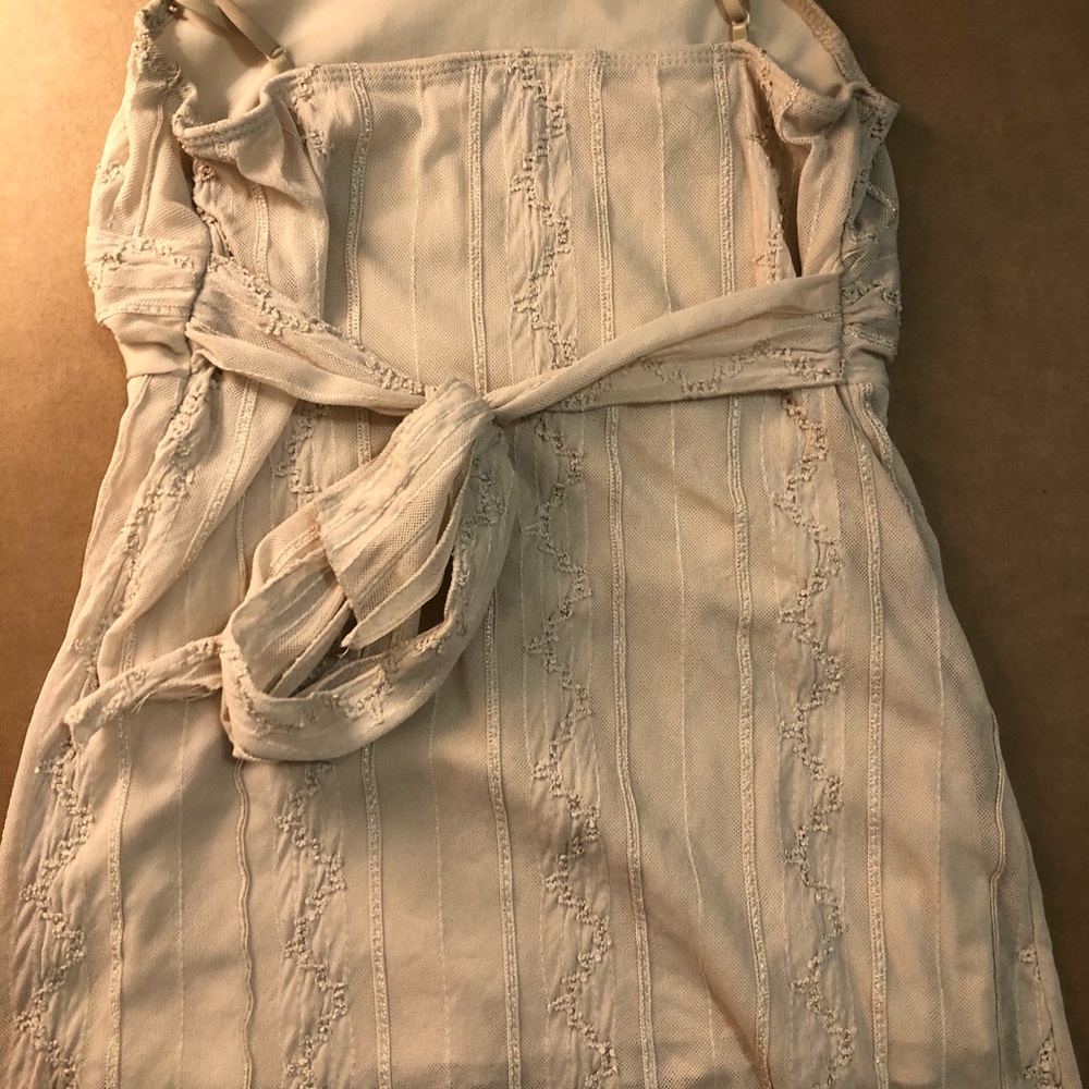 Cream colored tank top